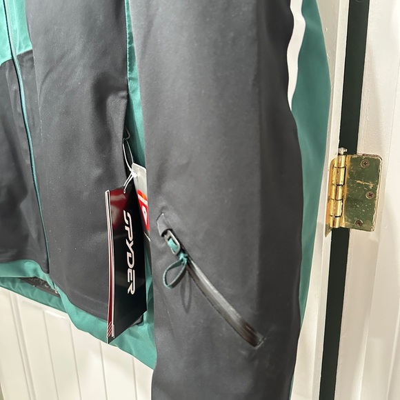 NWT Spyder Leader Insulated Jacket in Cypress Green - Picture 7 of 16